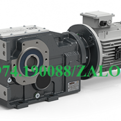 Motor giảm tốc cốt âm vuông góc