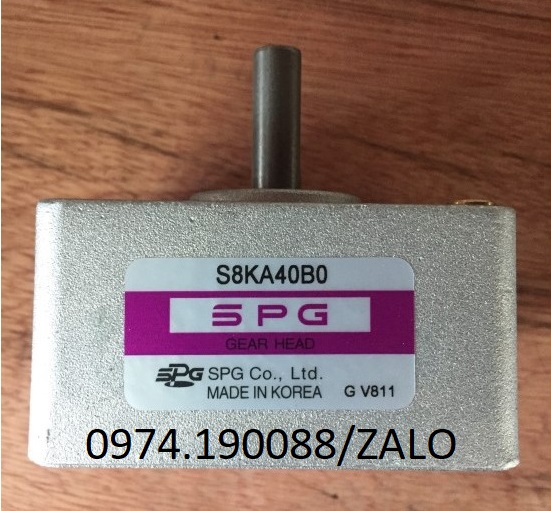 S8KA40BO Hộp Giảm Tốc, Sản Phẩm Cao Cấp Của SPG Korea.SPG Motor – Động ...